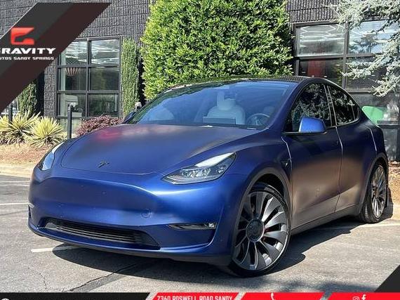 TESLA MODEL Y 2023 7SAYGDEF1PF905249 image